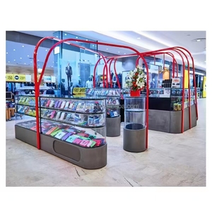 Meuble de Présentation Mural LED Personnalisé pour Téléphones et Accessoires de Téléphonie Mobile – Vitrine de Magasin de Détail - Product Image 4