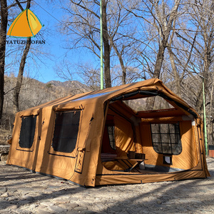 Tienda de campaña inflable portátil para exteriores, nuevo diseño con algodón impermeable para senderismo, escalada, lluvia, protección solar - Product Image 4