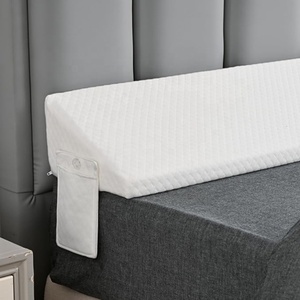 Cuscino Triangolare <span class=keywords><strong>per</strong></span> <span class=keywords><strong>Testata</strong></span> del <span class=keywords><strong>Letto</strong></span> su Misura, Rivestimento in Poliestere Rimovibile con Tasca Portaoggetti, Cuscino Traspirante <span class=keywords><strong>per</strong></span> Schienale - Product Image 1
