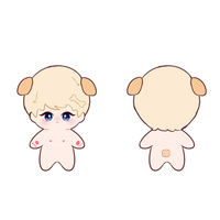 Peluche personnalisée Kpop Star en coton, jouet en peluche OEM ODM, cheveux, visage, taille et logo personnalisables, collection pour fans, poupée en peluche rembourrée