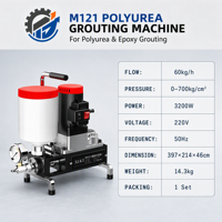 Machine à injecter du polyuréthane écologique et durable pour la réparation et la construction de bâtiments, pompe à injection plastique étanche