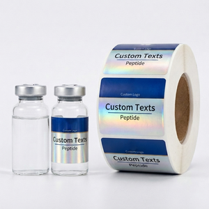 Etiquetas de Vinilo Impermeables Personalizadas para Viales de 3ml, 10ml y 15ml, para Péptidos - Product Image 4