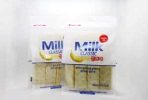 Rouleaux de riz cuit au four saveur lait, saveur jaune d'œuf, saveur fromage jaune de crabe, biscuits aux fruits, biscuits de riz et de blé - Product Image 4