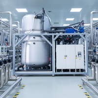 Hoogstabiele elektrische laagtemperatuur auto-verdamper met pomp voor industriële afvalwater- en componentreinigingslijnen