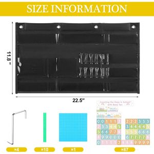 Tabla de Bolsillo para Contar Días, Herramienta de Matemáticas para el Aula con Valor Posicional en Base Diez para la Escuela - Product Image 2