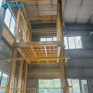 Elevador de carga hidráulico vertical 1000K 2000kg 5000kg Plataforma de elevación de carga de almacén - Product Image 4