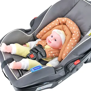 SUPPORT de tête de bébé personnalisé doublure de siège de bébé Double face pour porte-siège de voiture de poussette