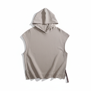 Nouveaux vêtements de fitness d'été sans manches sur mesure pour hommes débardeur conception OEM débardeur à capuche pour hommes à vendre - Product Image 1