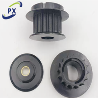 Rouleau de porte d'ascenseur Fermator VF4+ VVVF4, Poulie de courroie moteur YVP90-6S, Pièces d'ascenseur PPM-VF00C000 PPM-VFECC000
