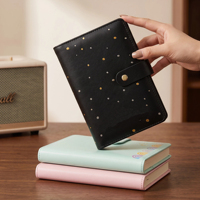 Carnet de notes A5 personnalisable en cuir, format compact, avec fente pour stylo, idéal pour les cadeaux d'affaires et les voyages, marque privée
