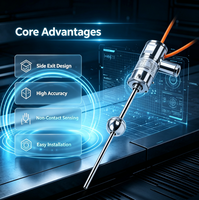 Série FBGB / Ex Db IIC T6 / Précision 1μm / Niveaumètre à installation flexible à sortie latérale, directement de l'usine
