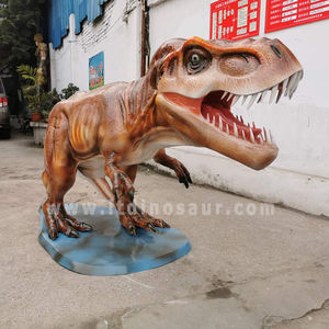 Personnalisez la grande statue géante grandeur nature de dinosaure de parc à thème extérieur artificiel de <span class=keywords><strong>mini</strong></span> <span class=keywords><strong>golf</strong></span> en fibre de verre pour la vente de jardin - Product Image 3