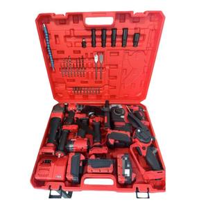 Kit combinado de herramientas eléctricas sin escobillas 4 en 1 para batería <span class=keywords><strong>Milwaukee</strong></span> de 18 V: llave de impacto inalámbrica, martillo rotatorio, amoladora angular y taladro. - Product Image 2