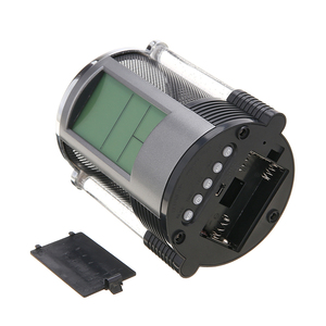 Kỹ thuật số lưới bút bút chì chủ với LED ánh sáng LCD bàn đồng hồ báo thức chủ bút bút cai trị văn phòng bàn tổ chức - Product Image 5