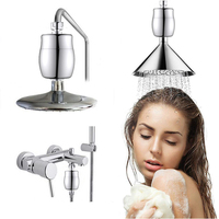 Filtre à eau pour pomme de douche personnalisé à 15 ou 18 étages certifié CE ROHS, purificateur d'eau pour pomme de douche de salle de bain