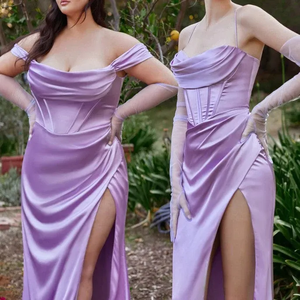 パーティーイブニングドレス女性用スリムバックレスロングマキシドレス女性用ロングフィッシュテールスパンコールパーティープロムドレス - Product Image 4