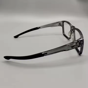 Gafas Ópticas Rectangulares para Hombre MORESE 2078, Protección contra Luz Azul, Patrón Geométrico, Montura Completa, Diseño Moderno con Estampado - Product Image 4