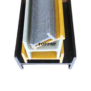 Fibra de vidrio pultruida FRP de alta resistencia I Beam H Beam - Product Image 2