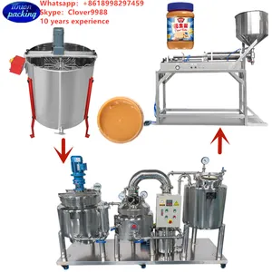 Factory made new kind peanut butter processing machine machines production line bag making and pack production line