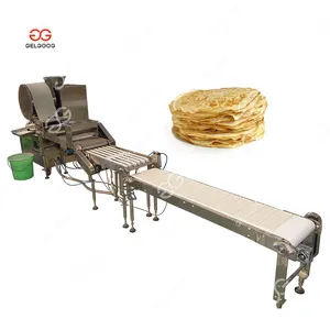 Maleisië Automatische Pannenkoek Chapati Vierkante Loempia Wrapper Vel Huid Making Machine Prijs Samosa Huid Machine