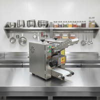Machine à emballer les raviolis entièrement automatique, de qualité alimentaire, à épaisseur réglable, pour usage commercial, aspect artisanal