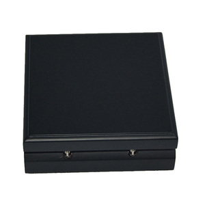 1 boîte d'exposition en velours à personnaliser, Collection de pièces de monnaie pour pièces commémoratives, bois pour pièces de monnaie et médaille - Product Image 2