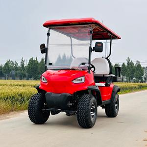 Voiture de golf électrique 4 places 2025, chariots homologués pour la route avec moteur 3kw et direction à gauche, vente bon marché du Nouvel An - Product Image 1