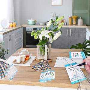 Autiste s'il vous plaît être patient autisme étiquette d'identification médicale avec autocollants et crochet pour porte de fenêtre de <span class=keywords><strong>maison</strong></span> - Product Image 5