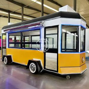 Coffee Trailer <b>Mobile</b> Street Food Truck <b>for</b> <b>Sale</b>-Stainless Steel Rust Resistant Snack Food Hotdog Ice Cream - Product Image 1