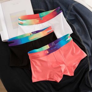 New Panties Men's Cotton Men's Panties <b>Boxers</b> Trendy Personality Men's Panties rainbow Sexy <b>Boxers</b> - Product Image 2