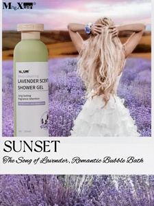 Gel <span class=keywords><strong>de</strong></span> <span class=keywords><strong>Baño</strong></span> <span class=keywords><strong>de</strong></span> Lavanda con Aromaterapia y Logotipo Personalizado al por Mayor, Jabón Líquido Corporal Refrescante y Despertador <span class=keywords><strong>de</strong></span> Limpieza Profunda - Product Image 4