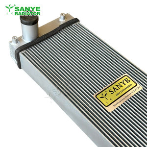 หม้อน้ำอะลูมิเนียมรถขุดดูซาน DX340 สำหรับอะไหล่อุปกรณ์งานดิน - Product Image 4