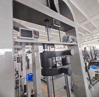 Machine de musculation professionnelle pour centre de fitness, en acier, pour exercices de pectoraux assis, de développement des deltoides et de renforcement des pectoraux et du dos