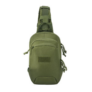 Adjustable Fashionable <b>Waterproof</b> Durable Tactical Unisex Chest <b>Bag</b> New Multifunctional Outdoor <b>Shoulder</b> Polyester Zipper - Product Image 6