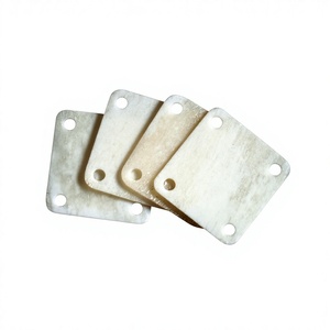 Tablettes de luxe en os de buffle poli, écologiques, de qualité supérieure, pour tissage de cartes - FAIZA CRAFT FC-8688, compatibles lave-vaisselle, DIY - Product Image 5