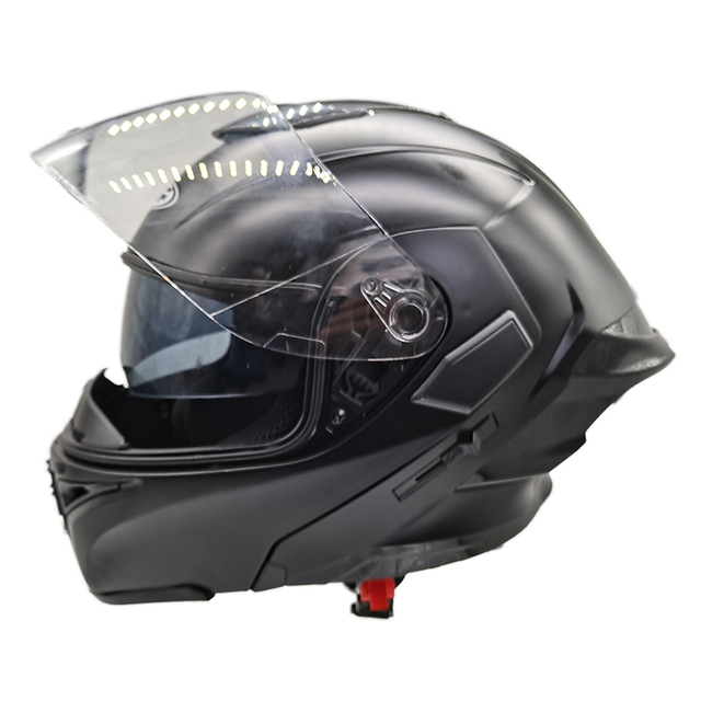 DOT Flip up Helmet Cascos Men Motor Motorcycles Racing Helmet with Dual Sunglasses