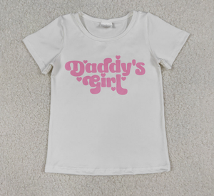 Boutique GSPO2257 Set di Abbigliamento per Bambina 'Daddy's Girl' con <span class=keywords><strong>Top</strong></span> e Pantaloni a Quadri Rosa - Product Image 2