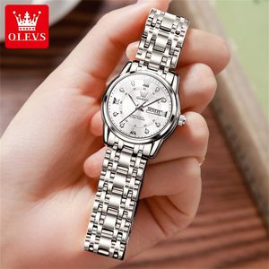 Uminous-reloj de cuarzo de acero inoxidable para mujer, pulsera clásica personalizada a la moda, 5513 - Product Image 5