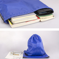 Bolsa con Cordón de Poliéster 210D de Ranguo con Logotipo y Color Personalizados para Deportes, Viajes, Gimnasio, Regalos Promocionales
