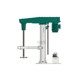 Disperseur de qualité standard avec pince et hydraulique adapté à l'agitation et au mélange de matériaux à haute viscosité