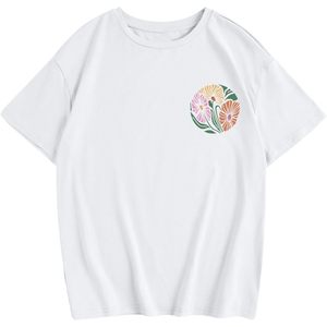 เสื้อยืดลายดอกไม้คริสเตียนน่ารักสำหรับผู้หญิง เสื้อยืดลายกราฟิกดอกไม้ ข้อพระคัมภีร์สดุดี 103:15 เสื้อยืดผ้าฝ้ายเจอร์ซีย์สร้างแรงบันดาลใจด้วยความศรัทธา - Product Image 4
