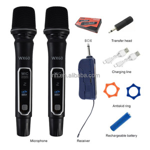 TNH UM- WX60 UHF Intelligentes drahtloses Hand mikrofon Profession elles dynamisches Mikrofon für Familien-KTV-Live-Leistung - Product Image 6