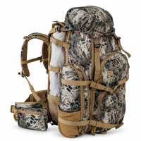 Sac à dos tactique de chasse grande capacité en velours camouflage multifonctionnel avec pochette pour la randonnée, le camping et l'escalade