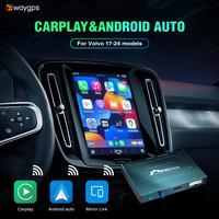 Interfaz Carplay Ewaygps, Adaptador Multimedia, Compatible con Android Auto, Cámara de Reversa de 360° para Volvo S60 XC60 V60 S90 V90