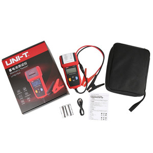 เครื่องทดสอบแบตเตอรี่รถยนต์ UNI-T รุ่น UT675A 12V 24V เครื่องวิเคราะห์การชาร์จ  ทดสอบความจุ โหลด ระบบสตาร์ท  40-2000CCA - Product Image 1