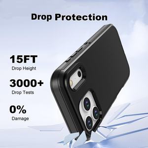 Étuis de protection robustes Holster Defender pour téléphones mobiles <span class=keywords><strong>iPhone</strong></span> 17 Pro Max, 16, 15, 14, 13 Pro, 16e – Coques antichute de haute qualité - Product Image 5