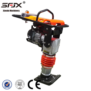 เครื่องตบดินแบบมือถือ SFJX กำลังเครื่องยนต์ 5.5-6.5 แรงม้า เครื่องบดอัดดินสำหรับงานก่อสร้างถนน - Product Image 4