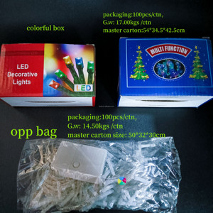 Hot Bán Rẻ Hơn Trong Suốt 220V 8 Chức Năng 100LED 10Meter Kỳ Nghỉ Chuỗi Ánh Sáng Giáng Sinh Trang Trí Ánh Sáng Sân Vườn Nhà Ánh Sáng - Product Image 4