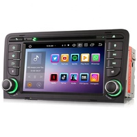 Erisin ES8547A Lecteur DVD de voiture Android 13 IPS 7 pouces avec CarPlay sans fil 4G TPMS DAB DSP pour AUDI A3 S3 RS3 RNSE-PU Stéréo de voiture GPS