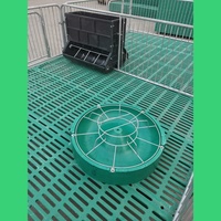 Nouvelle cage de maternité pour truies, enclos de nurserie, lit de gestation pour porcs en acier inoxydable, robuste et à forte capacité de charge